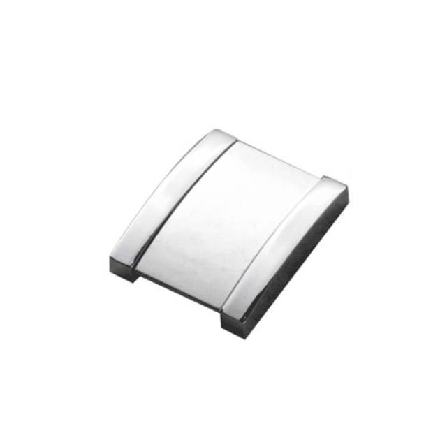 OOVOV 2pcs Silver Concealed Drawer Pulls Handles Recessed Sliding Door Handle Covered Flush Pull