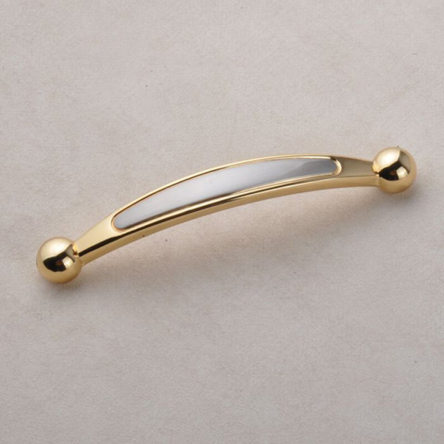 OOVOV 2Pcs Cabinet Pulls,Drawer Cupboard Wardrobe Simple Zinc Alloy Door Handle