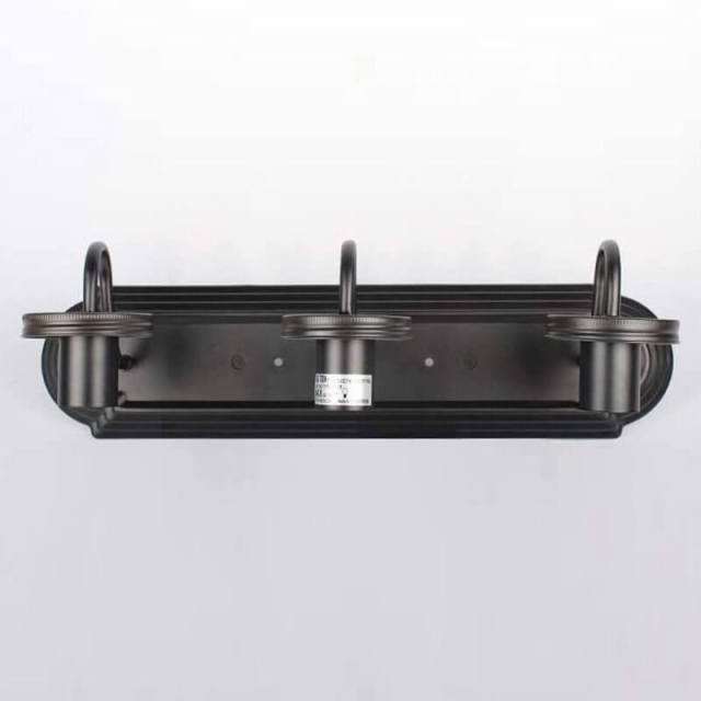 OOVOV Wall Sconce - Mason Jar Wall Lights - Retro Farmhouse and Rustic with Oil Rubbed Bronze for Bedroom Hallway Bathroom