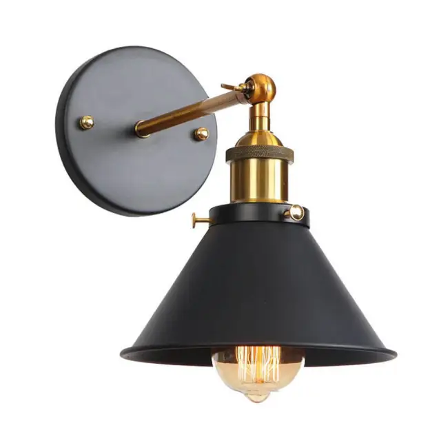 OOVOV 2-Lights Vanity Light Industrial Metal Wall Sconce Kitchen Bathroom Farmhouse Wall Lighting Oil Rubbed Black Finish