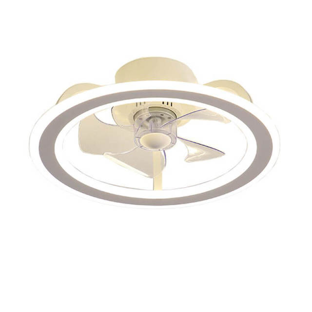 Ceiling Fans with Lights and Remote Control 19 Inch Enclosed Ceiling Fan