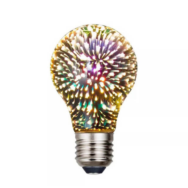 Firework Light Bulbs LED 3D Decorative Light Source 2W