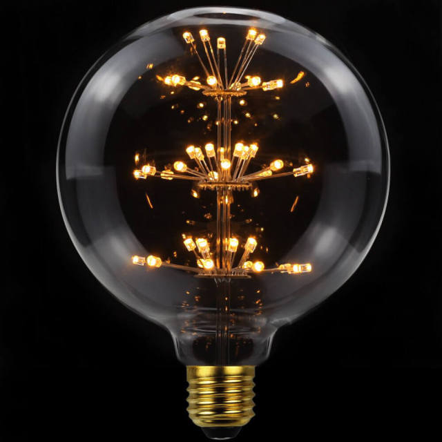 Gypsophila Edison Bulb Vintage Style 3W E27 Medium Base Light Bulbs