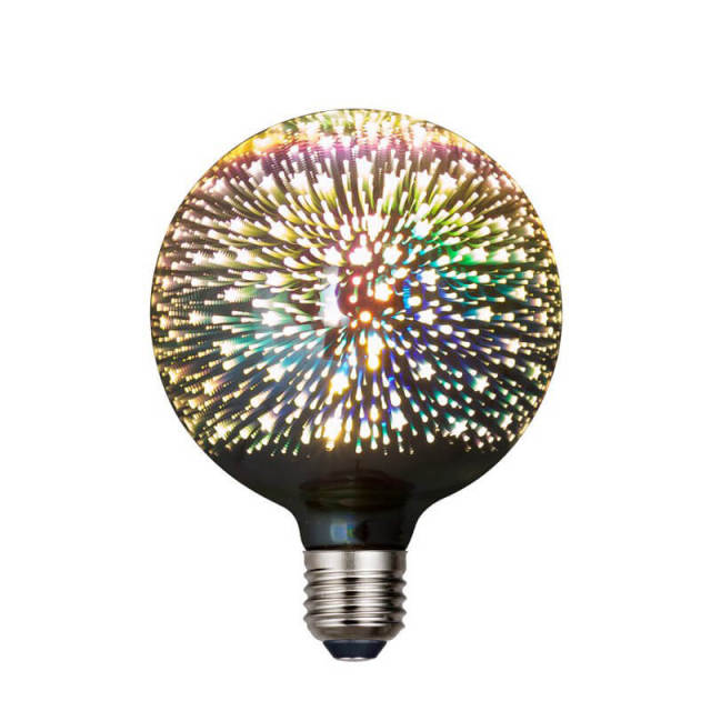 Firework Light Bulbs LED 3D Decorative Light Source 2W