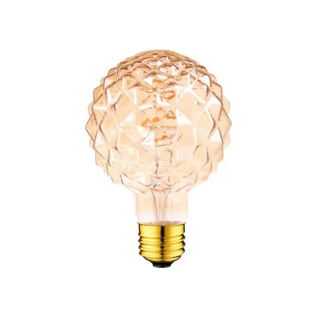 OOVOV Decorative Bulb-Vintage Edison Bulb-3 watt LED Lighting Bulbs-230 Lumens-Dimmable-110V E26 Bulb Base-Soft Filament Lamp-Warm White