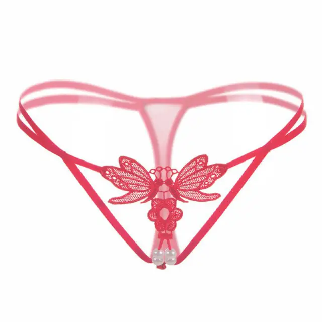 Women's Sexy Thong Lace Panties Underwear One-Size Sexy Lingerie 3 Pieces