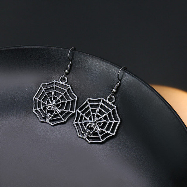 OOVOV Halloween Stud Earrings Halloween Drop Dangle Earrings Pumpkin Ghost Skull Stud Earrings for Women Halloween Party Dress