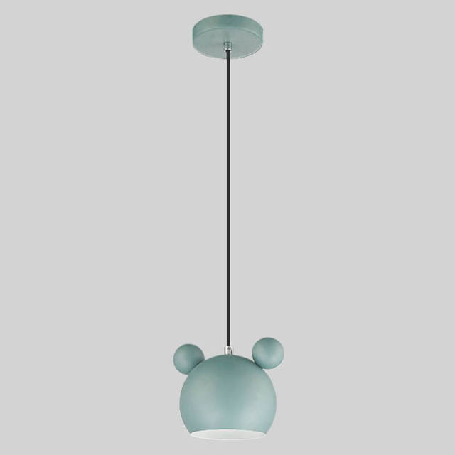 OOVOV Pendant Lighting Nordic Colorful Metal Kids Pendant Lamp Lights Hanging Lamp Light Fixture for Children Room Bedroom Dining Room