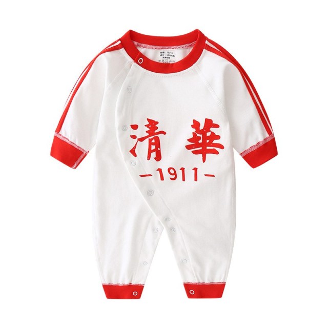 OOVOV Baby Cotton Romper Toddler Jumpsuit Baby Baby Spring and Autumn Clothes Long Sleeve