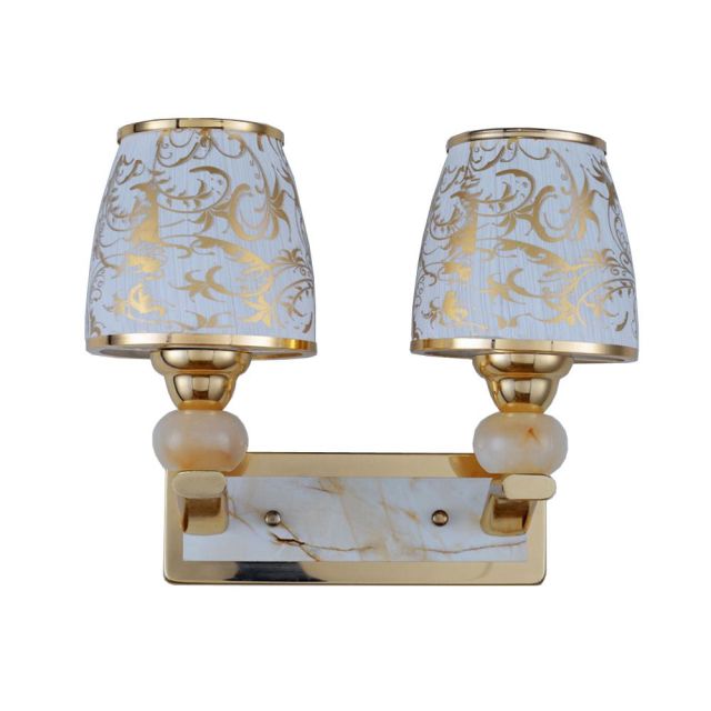 OOVOV Wall Light Simple Wall Lights with Glass Lamp Shade for Living Room Hallway Balcony
