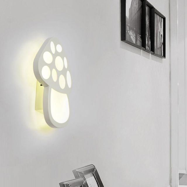 OOVOV Ultra-Thin LED Wall Lamp Simple Wall Sconce With Acrylic Lampshade for Living Room Hallway Corridor Bedsides