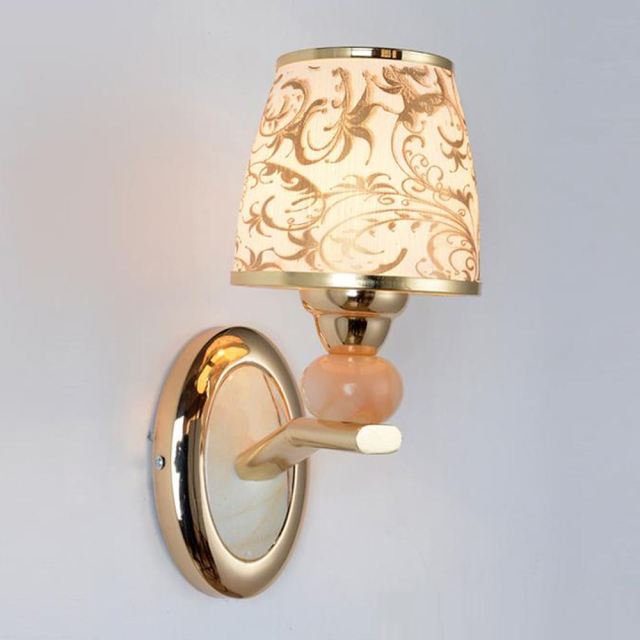 OOVOV Wall Light Simple Wall Lights with Glass Lamp Shade for Living Room Hallway Balcony