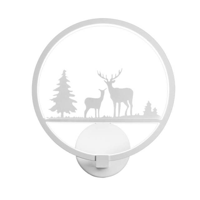 OOVOV Creative LED Kids Room Wall Lights Bedroom Living Room Corridor Balcony Stairs Wall Lamps Windmill Elk Goat Giraffe