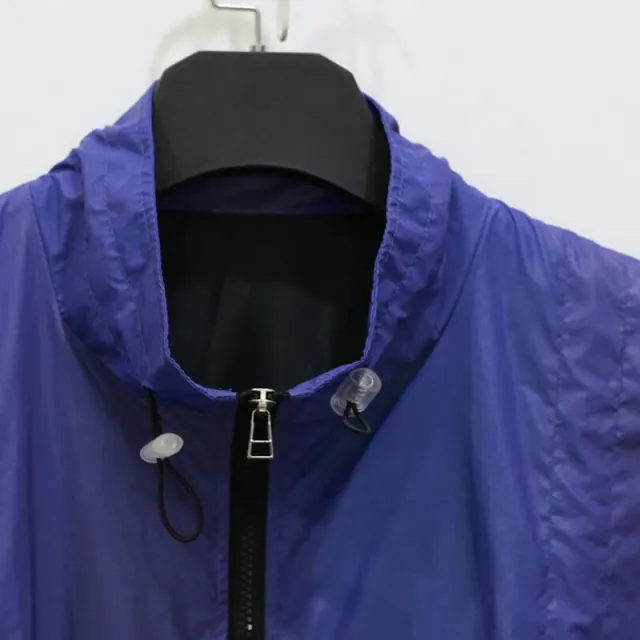 Rainbow Reflective Jackets for Men Streetwear Oversized Windbreaker Coats