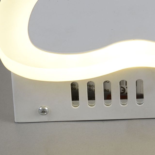 OOVOV Ultra-Thin LED Wall Lamp Simple Wall Sconce With Acrylic Lampshade for Living Room Hallway Corridor Bedsides