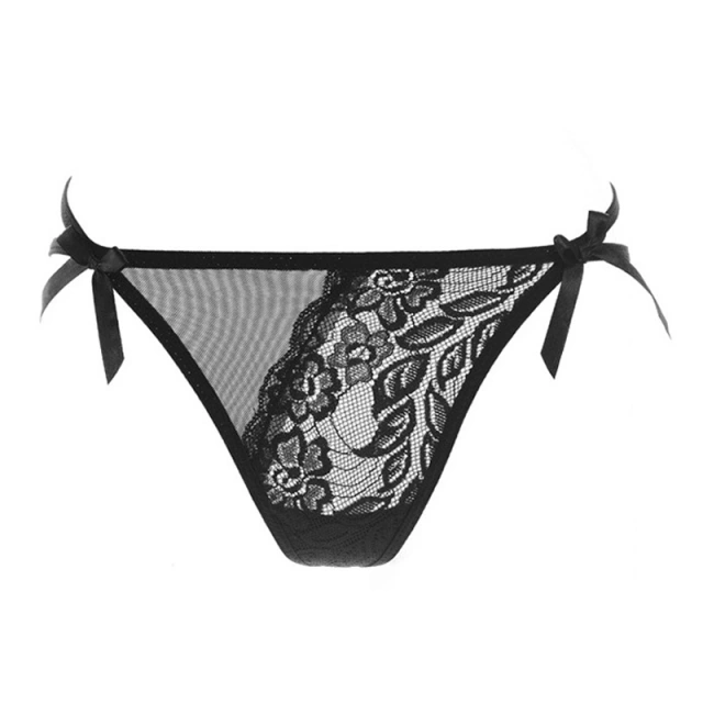 OOVOV Women's 3-Pack Panties Lace Thong Comfort G-String Panty Thong,One Size