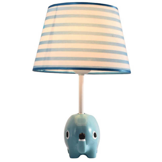 OOVOV Cartoon Elephant Baby Room Mini Desk Lamp Cute Child Bedsides Desk Lamps Boy Girl Room Table Light