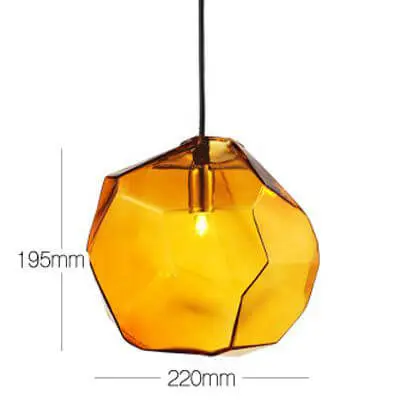 Pendant Lamp Dining Room Pendant Lamp Bar Cafe Pendant Lights living Room Decorative Pendant Lighting Colored Glass