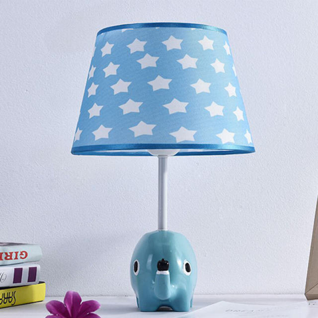 OOVOV Cartoon Elephant Baby Room Mini Desk Lamp Cute Child Bedsides Desk Lamps Boy Girl Room Table Light