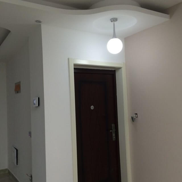Modern Glass Ball Spiral Stair Case Pendant Lamp Restaurant Bar Counter Hanging Lamp Corridor Hallway Hanging Pendant Lighting