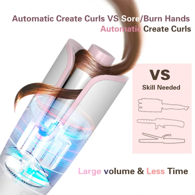 Automatic Hair Curler Professional Style Care Auto-Curler for Hair Styling