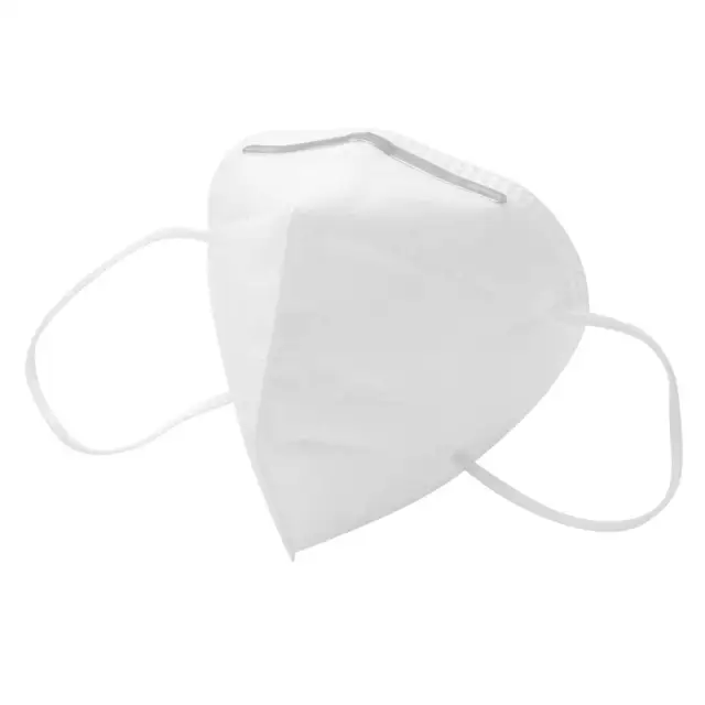 20 Pcs White Face Protection Masks Protective - Liquid and Dust Proof 5-Layer Breathable Cup Dust Mask for Home &amp; Office