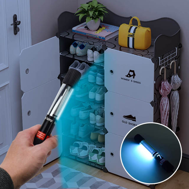 Portable UV Light | Hand-held Sanitizer Wand | Germ-Killing Disinfection Lamp