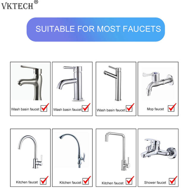 OOVOV 720°rotation Universal Splash-proof Swivel Water Saving Faucet Bathroom Filter Foamer Aerators Children Movable Kitchen Tap Tool