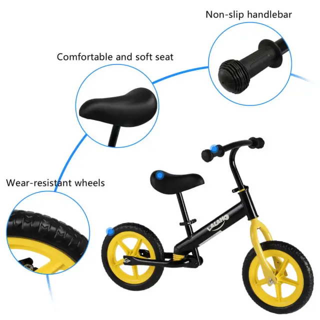 OOVOV Kids Balance Bike - Beginner Toddler Bike - Girls &amp; Boys 2-5 Years