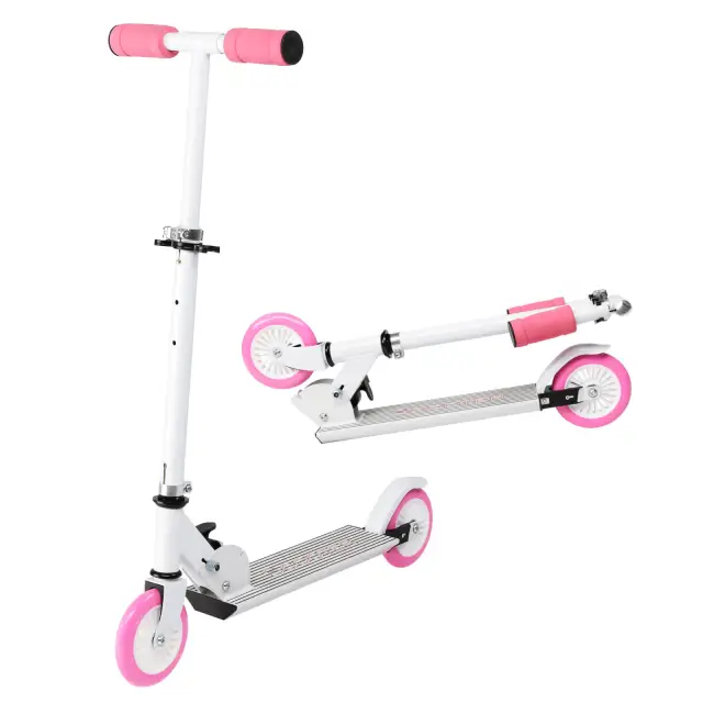 OOVOV Scooter for Teens 3-Level Height Adjustable Easy Folding Kick Scooter for Indoor &amp; Outdoor Fun