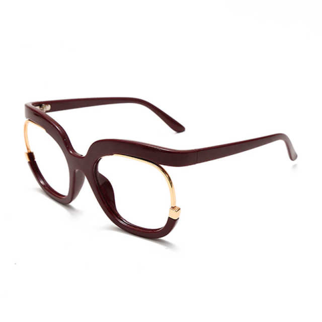 Oversize Glasses Frames For Men Women Fashion Glasses Clear Lens Eyeglasses Spectacle Frame Unisex