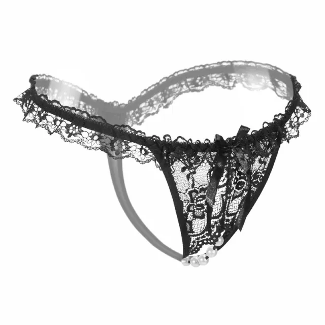 Lady's Sexy Underwear Lace G-strings Panty Thongs Panties 3 Pieces One-Size