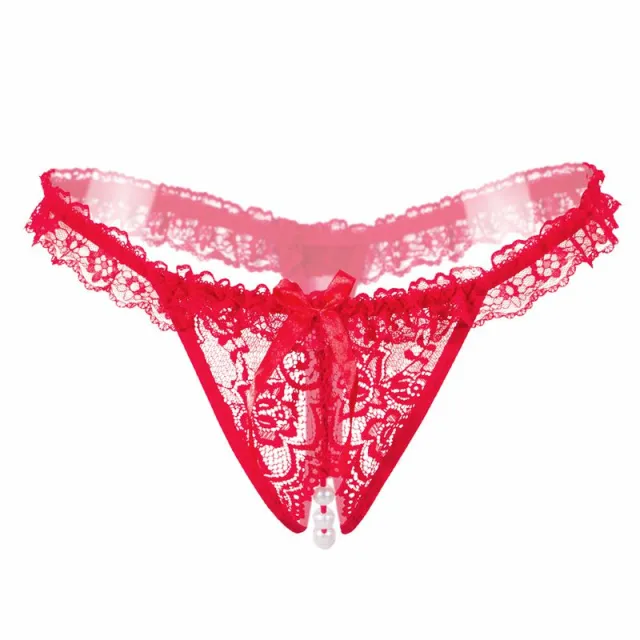 Lady's Sexy Underwear Lace G-strings Panty Thongs Panties 3 Pieces One-Size