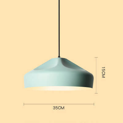 1-Light Pendant Lights Creative Aluminum Hanging Lamp for Kitchen