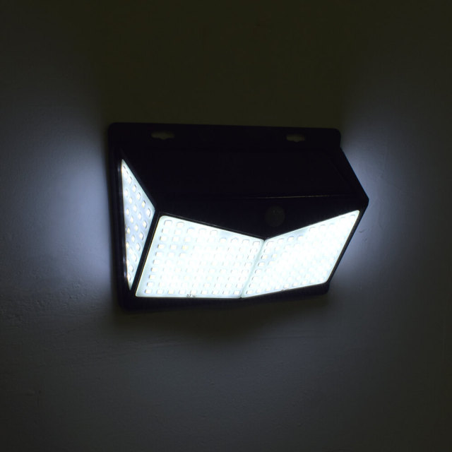 LED Solar Outdoor Wall Light Human Body Induction Waterproof Wall Lighting