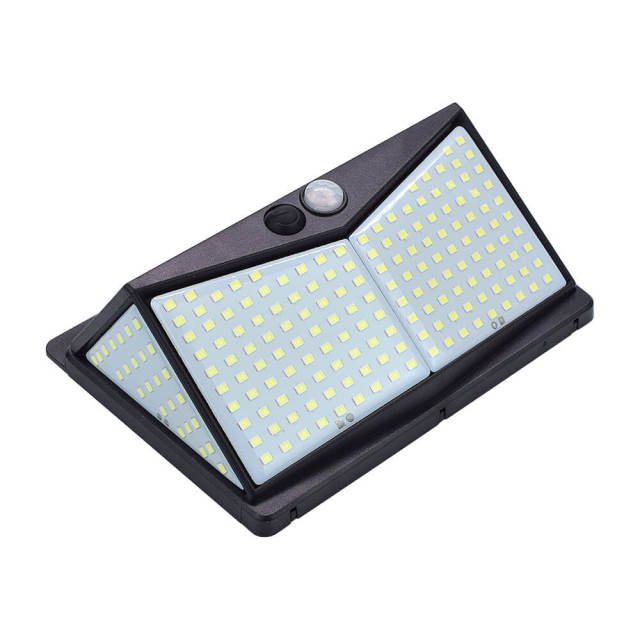 LED Solar Outdoor Wall Light Human Body Induction Waterproof Wall Lighting