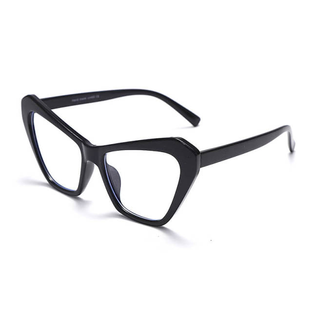 Unisex Blue Light Blocking Glasses Cat Eye Eyeglasses Frame with Transparent Lens