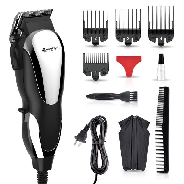 Professional Hair Clippers Corded Clipping and Trimming Kit for Men Kids