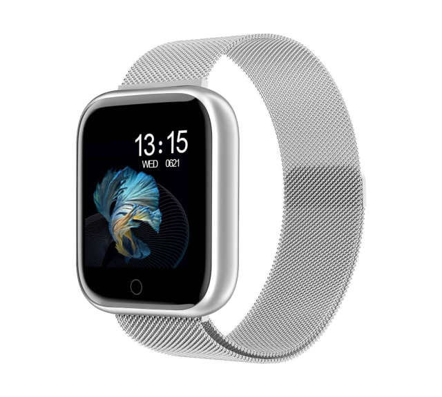 Fashion Bluetooth Waterproof Smart For Watch Women T80 Heart Rate Monitor Smartwatch