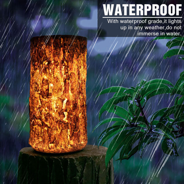 Outdoor Landscape Lamp Outdoor Waterproof Solar LED Landscape Light Stump Light