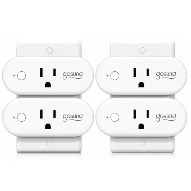 Mini Smart Plug Home WiFi Outlet Socket Work With Alexa Google Home