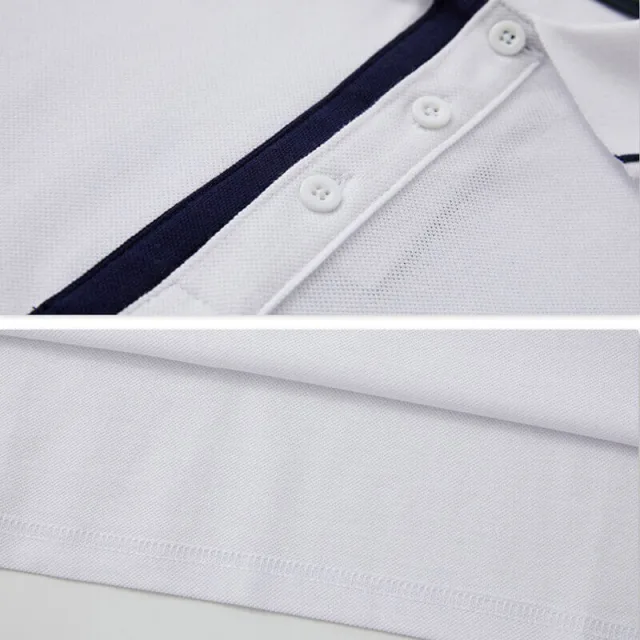 Polo Shirt For Men Summer Short Sleeve Shirts Casual Breathable Tops Male Plus