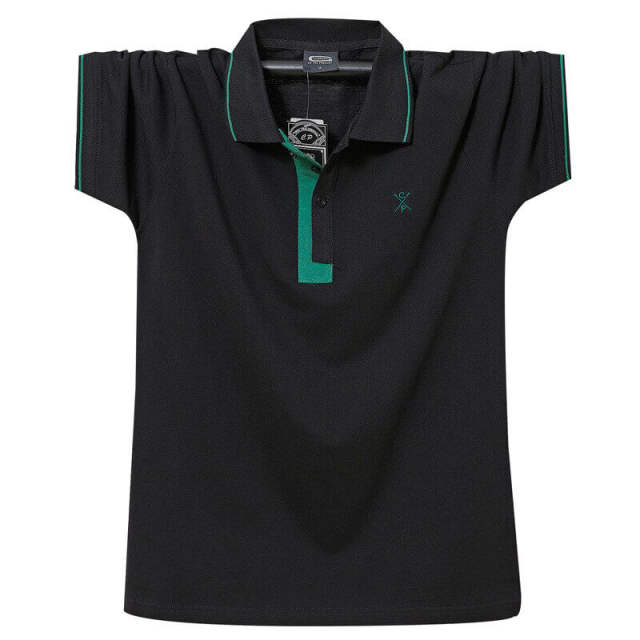Polo Shirt For Men Summer Short Sleeve Shirts Casual Breathable Tops Male Plus