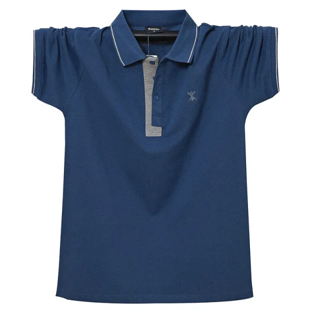 Polo Shirt For Men Summer Short Sleeve Shirts Casual Breathable Tops Male Plus