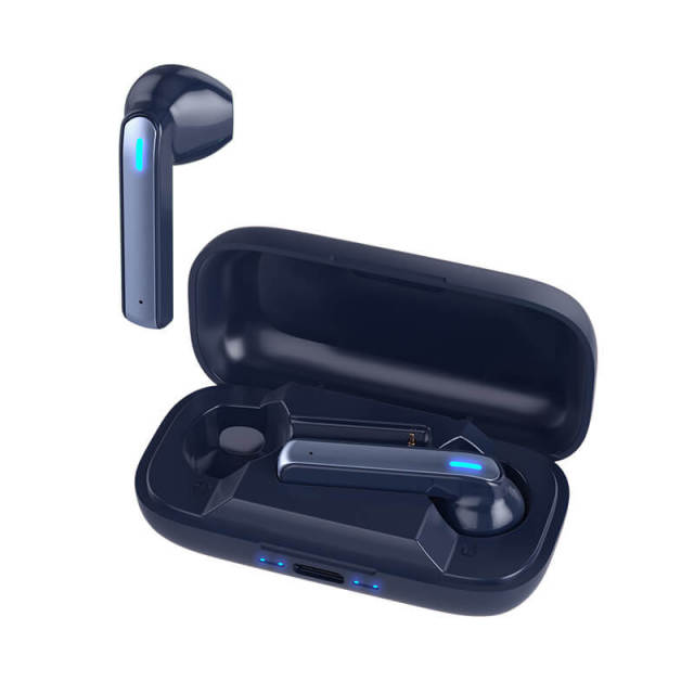 TWS Wireless Bluetooth Headphone Touch Control Bluetooth 5.0 In-Ear Headset Sports Waterproof Earphone with Mic