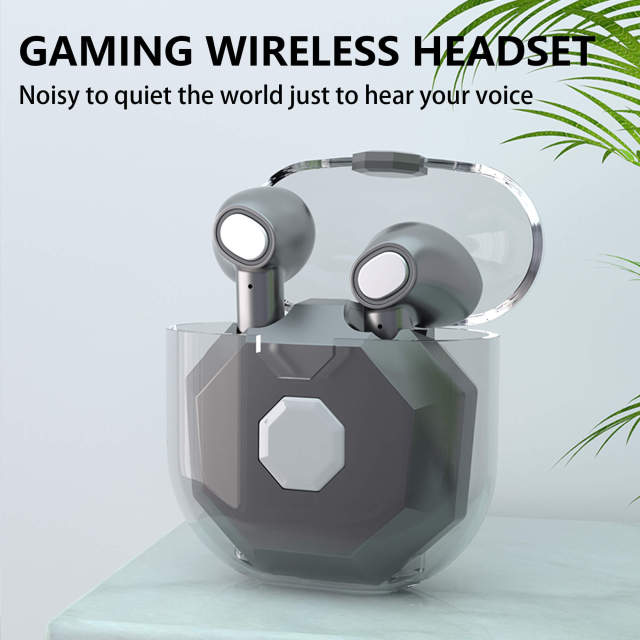 Tws Wireless Earphone Bluetooth 5.0 Noise Reduction Touch Control Wireless Earbuds Gaming Headset