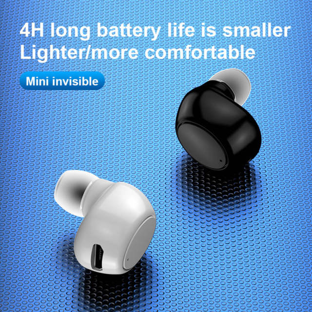 Mini Bluetooth Earphone 5.0 Wireless Bluetooth Earphone Single Ear Sports Earbuds