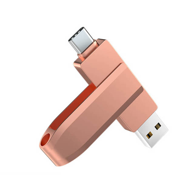 USB Type-C Flash Drive Dual USB 2.0 Thumb Drive for Android Smartphones Tablets MacBook