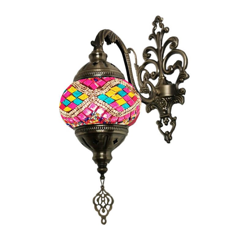 Turkish Mosaic Wall Sconces-C