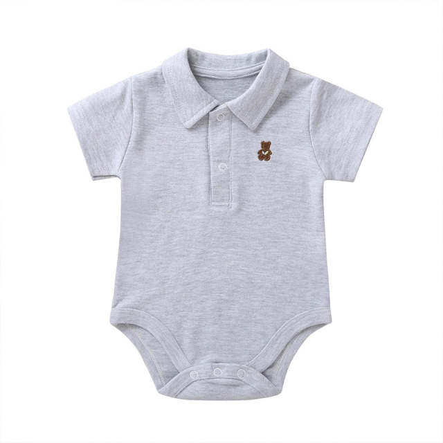 Summer Baby Boy Romper Clothes Cotton Short sleeve Newborn Costume